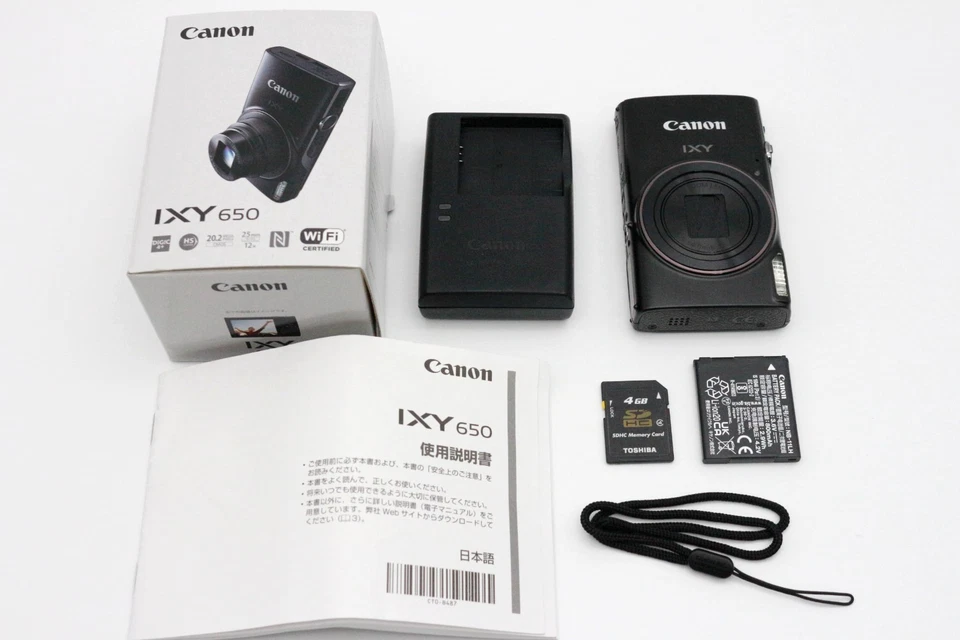 [ MINT ] Canon PowerShot IXY 650 / Elph 360 HS Compact Digital Camera English OK - Image 3 of 4