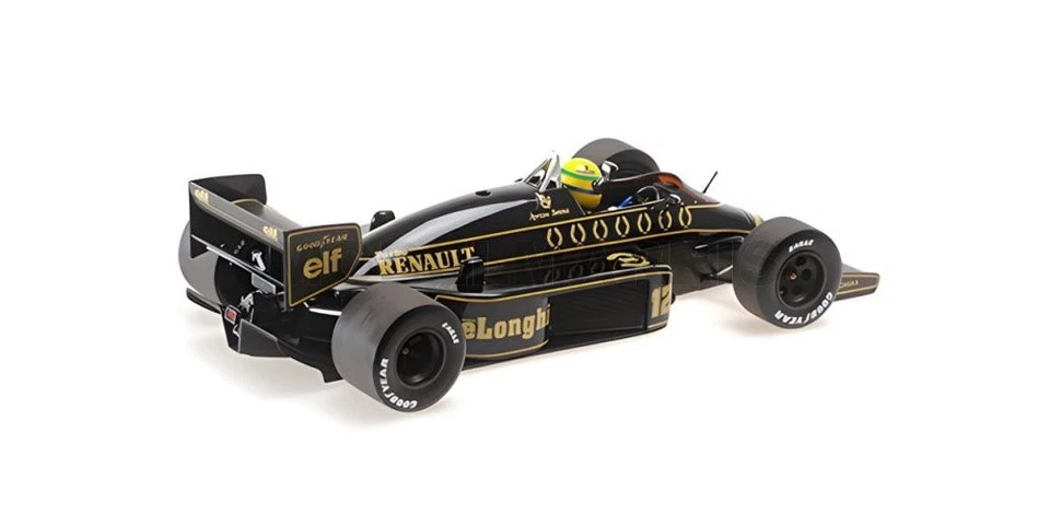 MINICHAMPS 540863812 LOTUS F1 98T RENAULT TURBO N 12 SEASON DIRTY VERSION 1986 A - Immagine 2 di 4