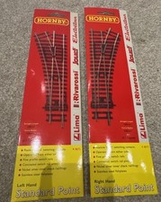 New Hornby Right Hand Standard Point R8073 & Left Hand Standard Point R8072