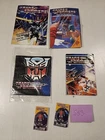 Vintage 1985 G1 Transformers Autobots Insert Booklets Lot of 6