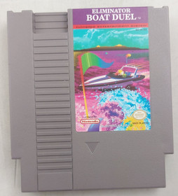 Eliminator Boat Duel (Nintendo Entertainment System, NES 1991) CIB / Complete