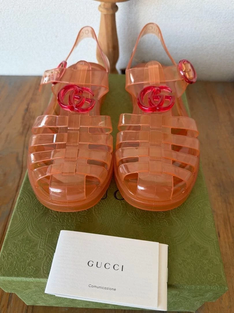 Gucci Orange Sandals for Women for sale | eBay