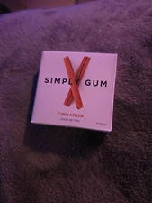 Simply Gum Natural Chewing Gum (Cinnamon, 15 Count (Pack of 3))