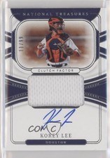 2022 National Treasures Clutch Factor Signatures 11/99 Korey Lee Auto 04tw