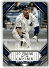 2020 Topps Update #YOC-06 Derek Jeter 20 Years of The Captain