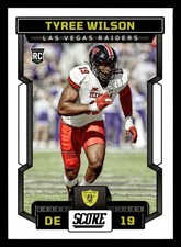Tyree Wilson 2023 Score #372 Las Vegas Raiders ROOKIE RC