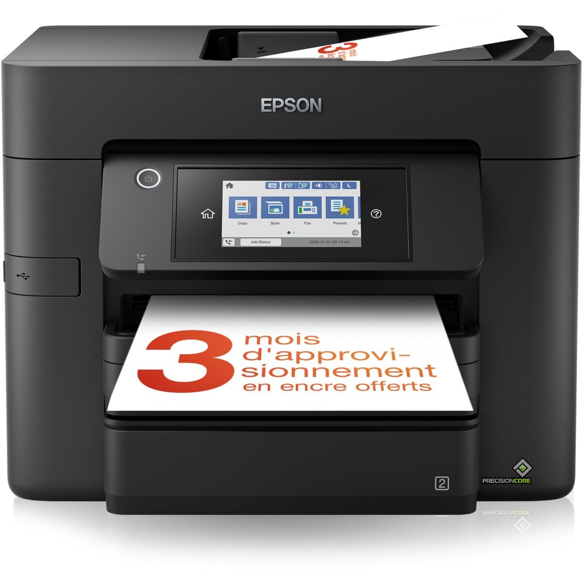 Imprimante EPSON WorkForce WF-4830DTWF jet d'encre pour imprimer sans panne