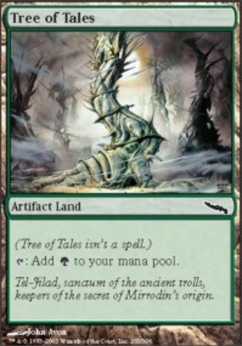 MTG magic cards 1x Tree of Tales Mirrodin Light Play, English | eBay