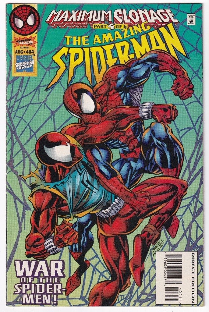 Amazing Spider-Man #404 NM- 1st appearance of the Spider-Clones (1995)