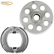 Rear Brake Drum Hub Shoes For Honda 1988-2000 TRX300 TRX300FW 2x4 4x4 Fourtrax