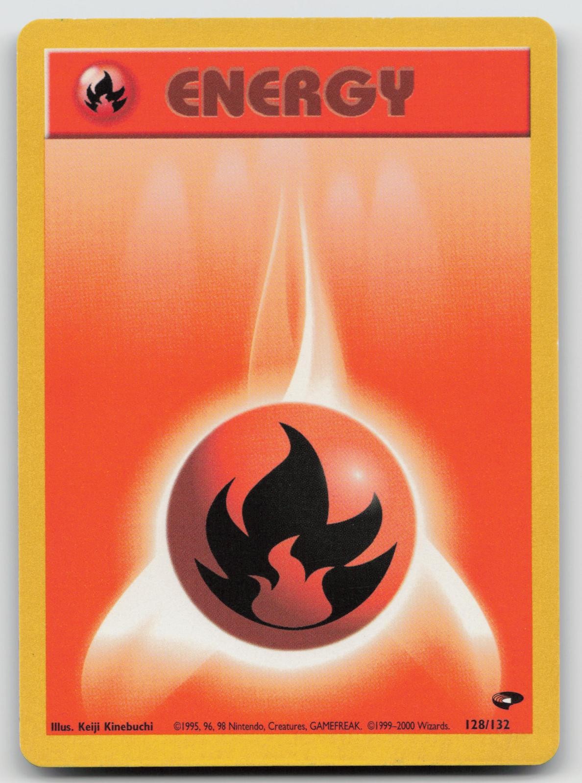 Fire Energy 128/132 Unlimited LP Gym Challenge Pokemon