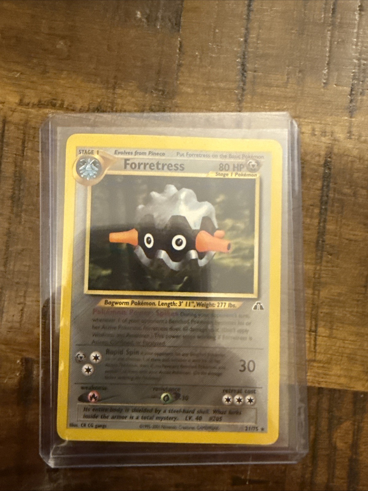 Forretress 21/75 Neo Discovery-Unlimited Edition Regular