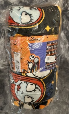 Disney The Nightmare Before Christmas 50 x70  Blanket Jack Halloween Sally NEW