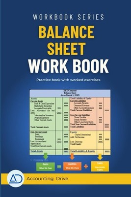 Balance Sheet Workbook: Practice to Prepare balance sheet in just 10 minutes lik