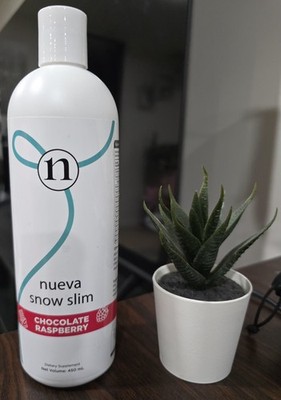 Nueva Snow Slim Liquid collagen Chocolate Raspberry 15.2 oz 450ml Free Shipping.