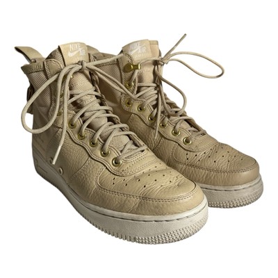 Women's Nike SF Air Force 1 AA3966-200 Mid Mushroom Boot Sneakers Women's 8.5