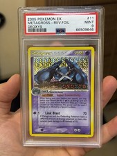 Metagross Ex Deoxys Reverse HOLO PSA 9 Mint Stamped 11/107 Pop 62