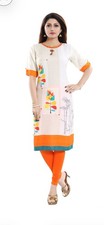 Indian Bollywood Kurta Kurti Designer Women Ethnic Dress Top Tunic Pakistani NEW