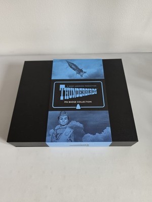Leere Aufbewahrungsbox - herausnehmbares Innenfach - 12 Stück - Thunderbirds Pin Collection