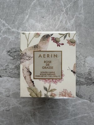 AERIN Rose de Grasse Duftkerze 200g Luxus Raumduft Nagelneu Versiegelt