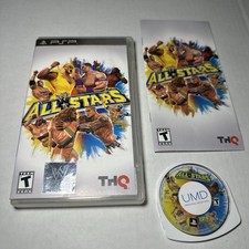 WWE All-Stars - Sony PlayStation Portable PSP CIB Hogan Warrior Rock Macho Man