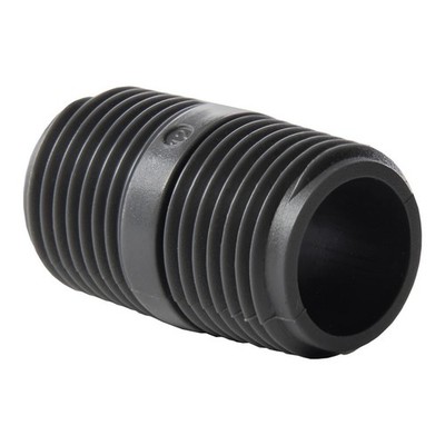 Orbit 38381 1/2 in MNPT x Close PVC Irrigation Risers Packs of 3, 5, 10, 20