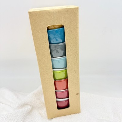 Home Studio Set of 8 Colourful Ceramic Finger Bowls NOB Hudson s Bay
