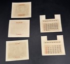 Vintage Onyx Diamond Point Perpetual Calendar/Photo Holder And Blotter Desktop — photo 9