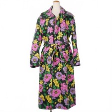 Balenciaga 19AW Floral Print Gown Coat 36 Multicolor Used bc41dd350f8a00d127e59f