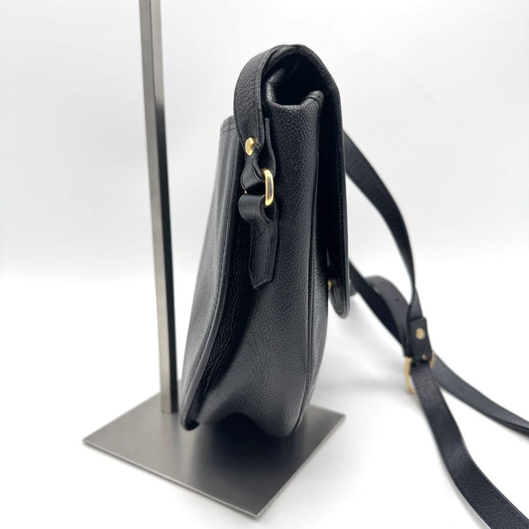 Borsa a tracolla Yves Saint Laurent in pelle punto Ysl nera
