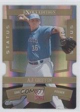 2010 Donruss Elite Extra Edition Status Gold Die-Cut 9/10 AJ Griffin #88 0t3
