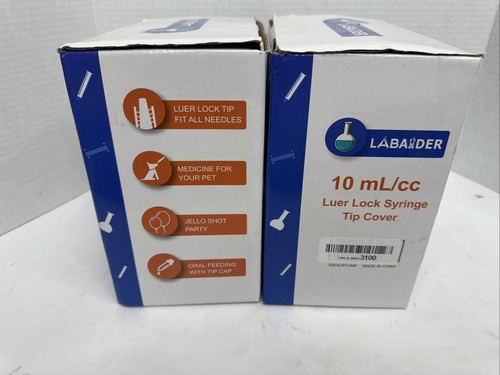 2 Pack’s of 100 disposable syringes Made By Lab aided - Picture 3 of 3