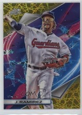2022 Topps Cosmic Chrome Gold Interstellar Refractor 2/50 Jose Ramirez #109 7xr
