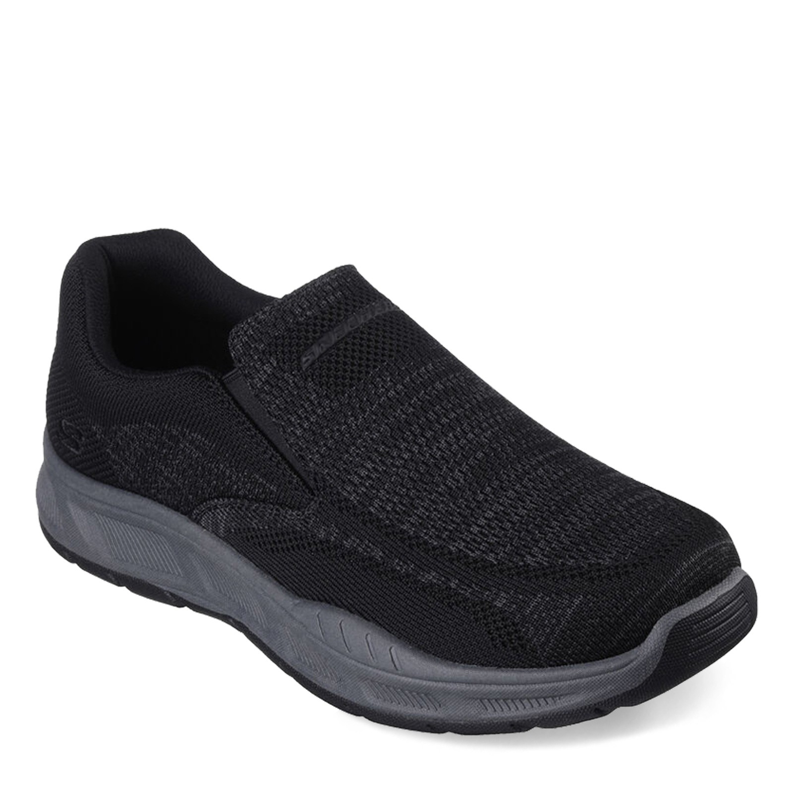 Skechers  :  Cohagen - Knit Walk 204849-BLK Black Knit F