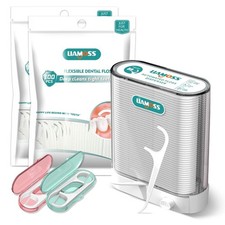 Dental Floss Picks Dispenser-308 Count Professional Cavity -Automatic Up