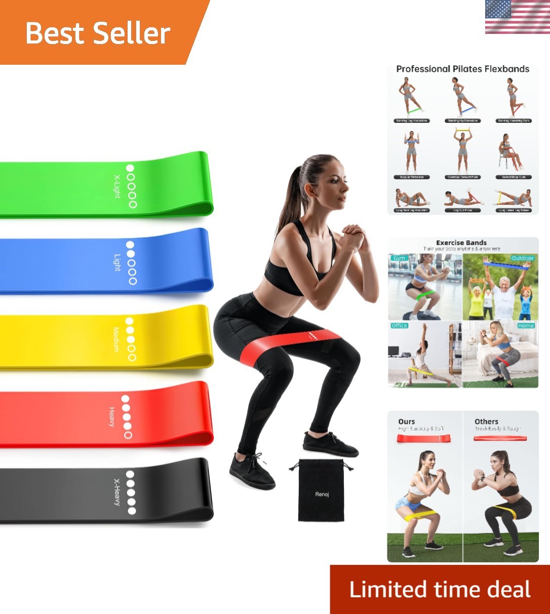 Set - Portable Exercise Kit For Strength Training
