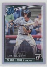 2018 Panini Donruss Rated Rookies Stat Line Season 8/293 Dustin Fowler #50 sh7