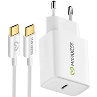 Mayaxess, 20W LadegeräT FüR Galaxy S25 Mit 1M USB-C Kabel