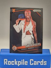 2025 Panini Prizm WNBA - Variation Saniya Rivers #150 (RC)