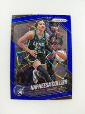 2025 Panini Prizm WNBA #8 Napheesa Collier Blue Velocity Prizm