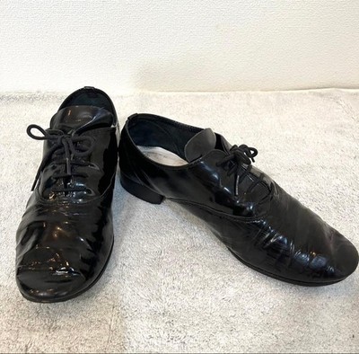 repetto leather patent lace up shoes ZIZI