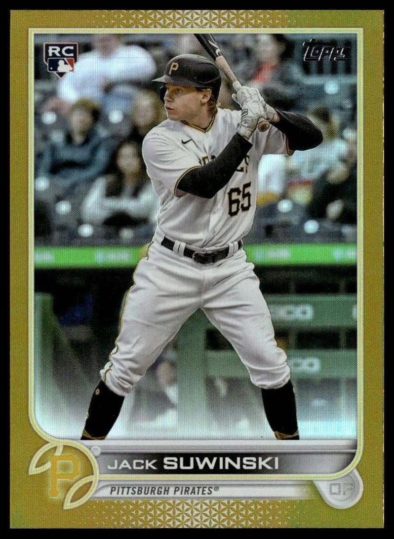 2022 Topps Update #US236 Jack Suwinski Gold Foil