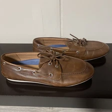 Sperry Women’s Slimboat Size 10 Brown Leather Loafers