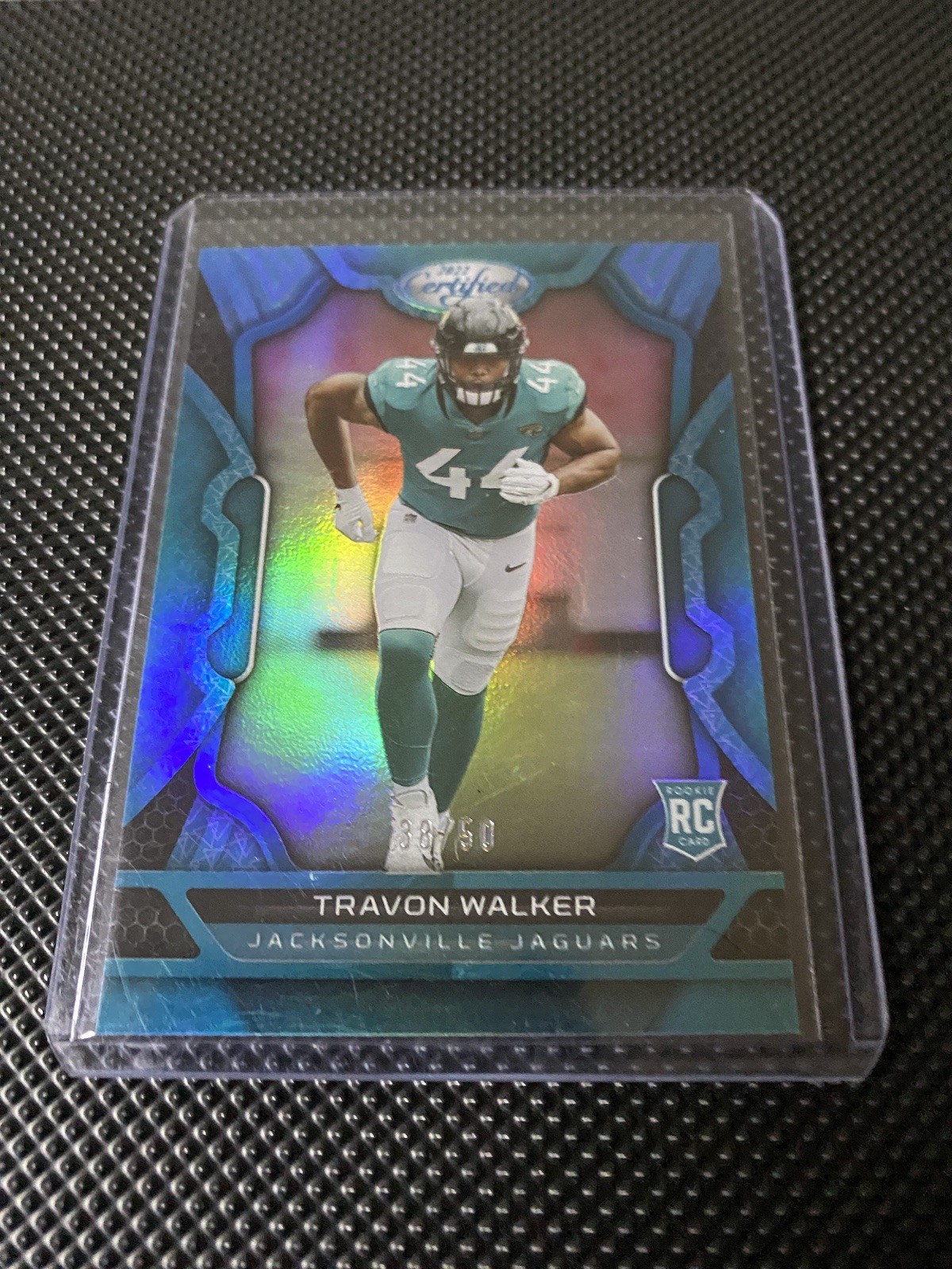 2022 Panini Certified - Rookies Travon Walker #126 Mirror Teal /50 (RC)