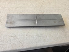 1955 1956 Chevy 150 210 Radio Delete Plate Used