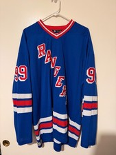 Rangers 1996-97 Away Jersey Replica - #99 Gretzky - Adidas - Size 54 - XL