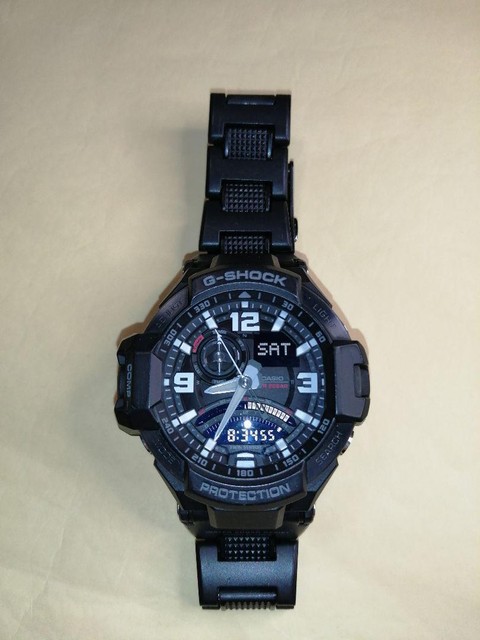 Casio G-shock Sky Cockpit Quartz Ga-1000fc Men's Watch Wl33246 for sale  online | eBay
