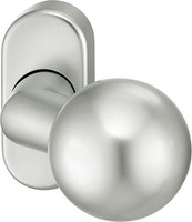 Fsb Fh TüRknopf 07 0846 A.Ros.Oval Alu F1