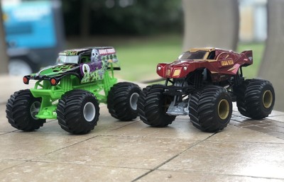 hot wheels monster jam iron man