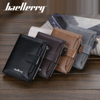 Baellerry Herren Damen Geldbörse Portemonnaie Portmonee Leder Geldbeutel Neu